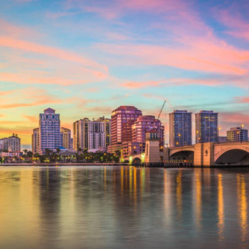 West Palm Beach skyline